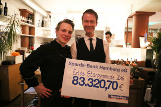 Scheckübergabe Restaurant Nordlicht 2017