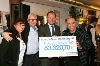 Scheckübergabe Restaurant Nordlicht 2017