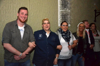 30. Starpyramide Backstage