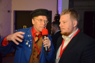 30. Starpyramide Backstage