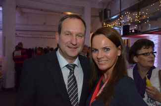 30. Starpyramide Backstage