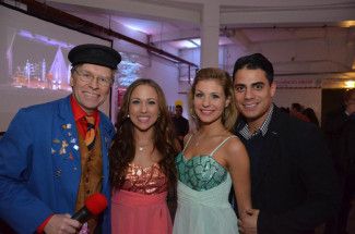 30. Starpyramide Backstage