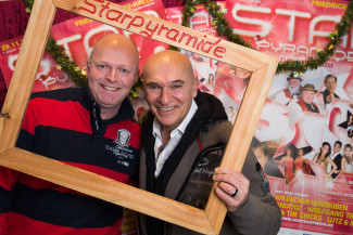 30. Starpyramide Backstage