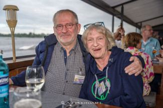 Scheckübergabe im Restaurant Eisvogel am See - Erlös der 37ten Starpyramide
