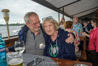 Scheckübergabe im Restaurant Eisvogel am See - Erlös der 37ten Starpyramide