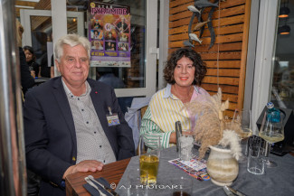 Scheckübergabe im Restaurant Eisvogel am See - Erlös der 37ten Starpyramide