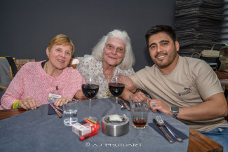 Scheckübergabe im Restaurant Eisvogel am See - Erlös der 37ten Starpyramide
