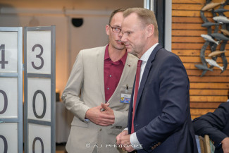 Scheckübergabe im Restaurant Eisvogel am See - Erlös der 37ten Starpyramide