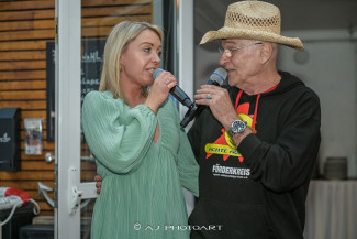 Scheckübergabe im Restaurant Eisvogel am See - Erlös der 37ten Starpyramide