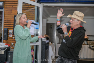 Scheckübergabe im Restaurant Eisvogel am See - Erlös der 37ten Starpyramide