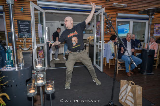 Scheckübergabe im Restaurant Eisvogel am See - Erlös der 37ten Starpyramide