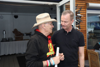 Scheckübergabe im Restaurant Eisvogel am See - Erlös der 37ten Starpyramide