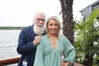 Scheckübergabe im Restaurant Eisvogel am See - Erlös der 37ten Starpyramide