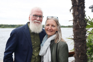 Scheckübergabe im Restaurant Eisvogel am See - Erlös der 37ten Starpyramide