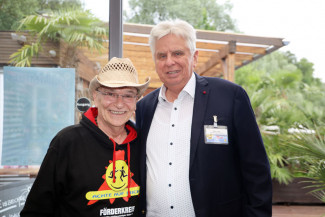 Scheckübergabe im Restaurant Eisvogel am See - Erlös der 37ten Starpyramide