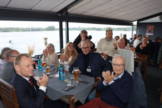 Scheckübergabe im Restaurant Eisvogel am See - Erlös der 37ten Starpyramide