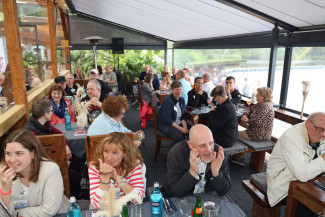 Scheckübergabe im Restaurant Eisvogel am See - Erlös der 37ten Starpyramide