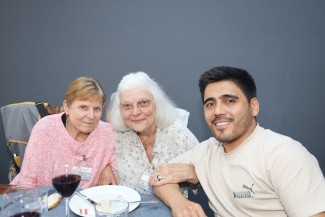 Scheckübergabe im Restaurant Eisvogel am See - Erlös der 37ten Starpyramide