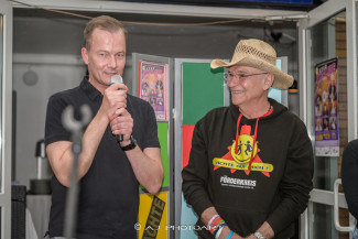 Scheckübergabe im Restaurant Eisvogel am See - Erlös der 37ten Starpyramide