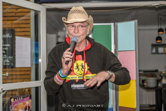 Scheckübergabe im Restaurant Eisvogel am See - Erlös der 37ten Starpyramide