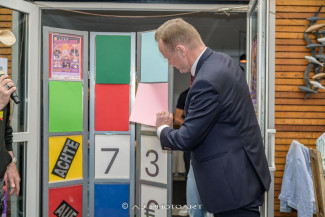 Scheckübergabe im Restaurant Eisvogel am See - Erlös der 37ten Starpyramide