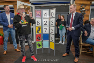 Scheckübergabe im Restaurant Eisvogel am See - Erlös der 37ten Starpyramide