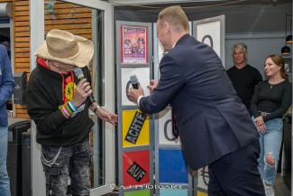 Scheckübergabe im Restaurant Eisvogel am See - Erlös der 37ten Starpyramide