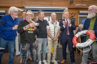 Scheckübergabe im Restaurant Eisvogel am See - Erlös der 37ten Starpyramide