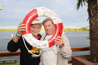 Scheckübergabe im Restaurant Eisvogel am See - Erlös der 37ten Starpyramide