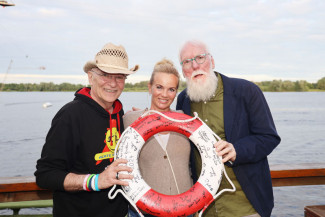 Scheckübergabe im Restaurant Eisvogel am See - Erlös der 37ten Starpyramide