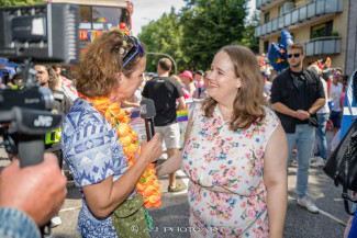 Hamburg Pride 2024 - Rollstuhlfahrer-Inklusionstruck
