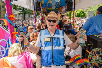 Hamburg Pride 2024 - Rollstuhlfahrer-Inklusionstruck