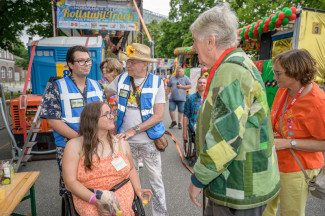 Schlagermove 2025 - Rollstuhlfahrer-Inklusionstruck