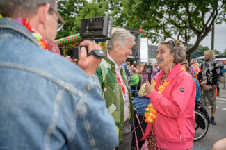 Schlagermove 2025 - Rollstuhlfahrer-Inklusionstruck