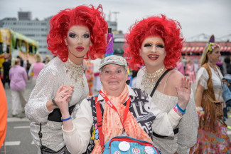 Schlagermove 2025 - Rollstuhlfahrer-Inklusionstruck