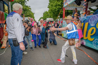 Schlagermove 2025 - Rollstuhlfahrer-Inklusionstruck