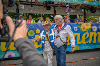 Schlagermove 2025 - Rollstuhlfahrer-Inklusionstruck