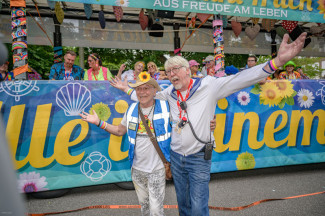 Schlagermove 2025 - Rollstuhlfahrer-Inklusionstruck