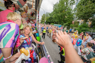 Schlagermove 2025 - Rollstuhlfahrer-Inklusionstruck