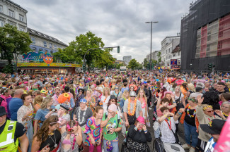 Schlagermove 2025 - Rollstuhlfahrer-Inklusionstruck