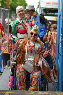 Schlagermove 2025 - Rollstuhlfahrer-Inklusionstruck