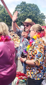 Schlagermove 2025 - Rollstuhlfahrer-Inklusionstruck