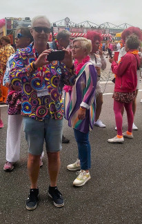 Schlagermove 2025 - Rollstuhlfahrer-Inklusionstruck