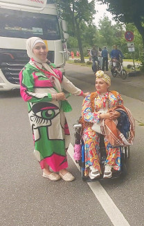 Schlagermove 2025 - Rollstuhlfahrer-Inklusionstruck