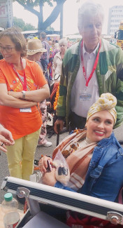 Schlagermove 2025 - Rollstuhlfahrer-Inklusionstruck