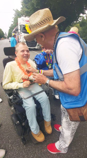 Schlagermove 2025 - Rollstuhlfahrer-Inklusionstruck