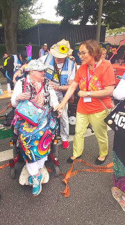 Schlagermove 2025 - Rollstuhlfahrer-Inklusionstruck