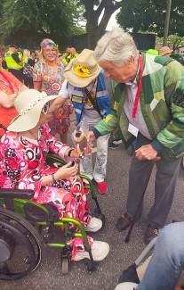 Schlagermove 2025 - Rollstuhlfahrer-Inklusionstruck