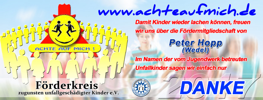 Peter Hopp aus Wedel