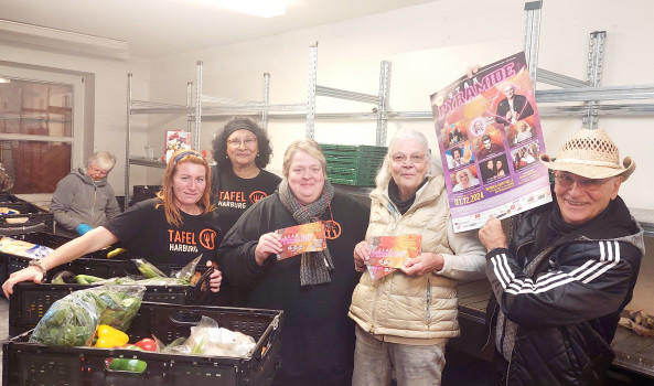 Tafel Harburg, Gunda Tiede, Starpyramide 2024